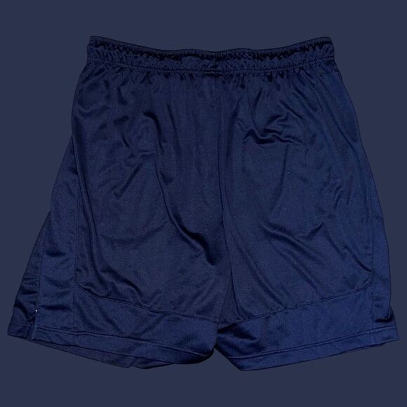 Mens Nike Dri Fit Navy Black Swoosh Athletic Shorts Size 2XL XXL - Picture 5 of 5